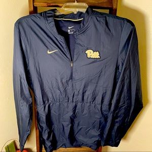 Pittsburgh Panther Nike Quarter Zip Windbreaker